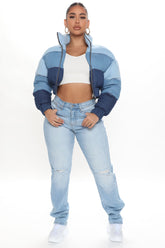 Always The Hero Ripped Dad Jeans - Light Blue Wash Ins Street